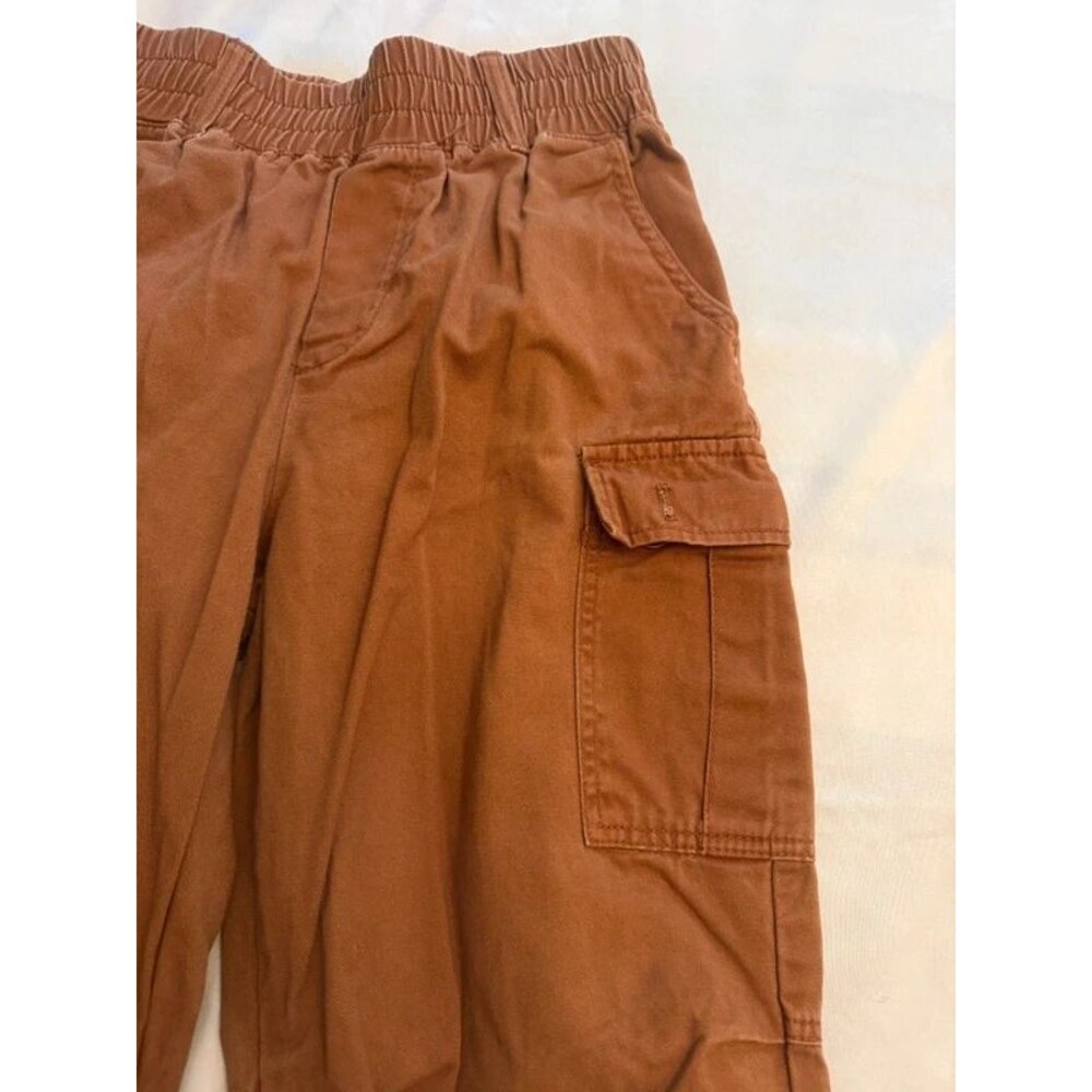 Forever 21 Brown Cargo Pants Jogger Utility Pants Size S - Picture 5 of 7